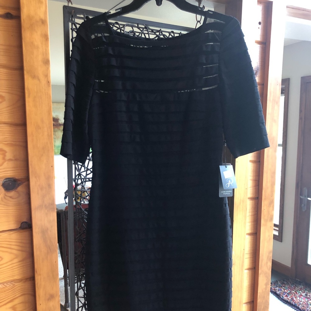 Adrianna Papell Black Dress